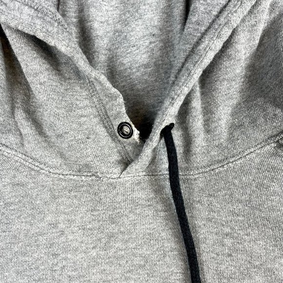 Nike Casual Sporty Grey Hoodie Pullover Huge Spellout XXL - Picture 8 of 10
